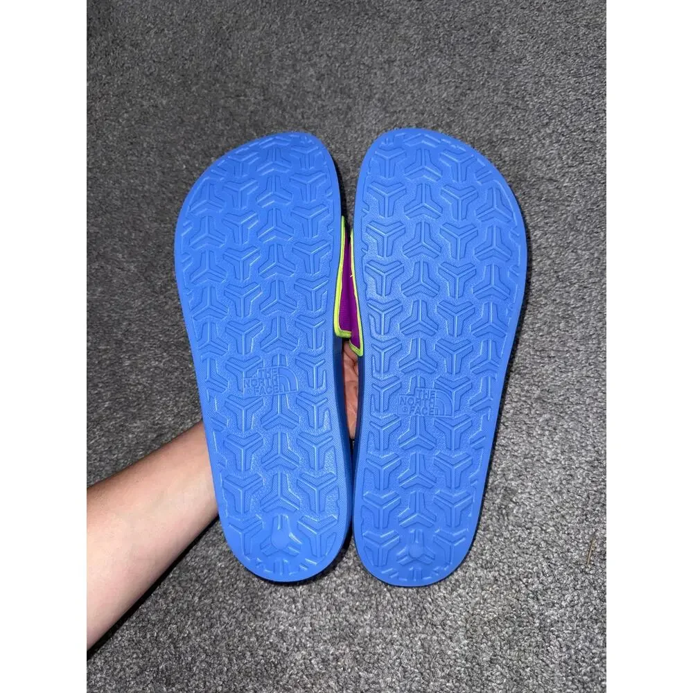 The North Face Base Camp Slide III in Super Sonic Blue men's size 11 - NEW